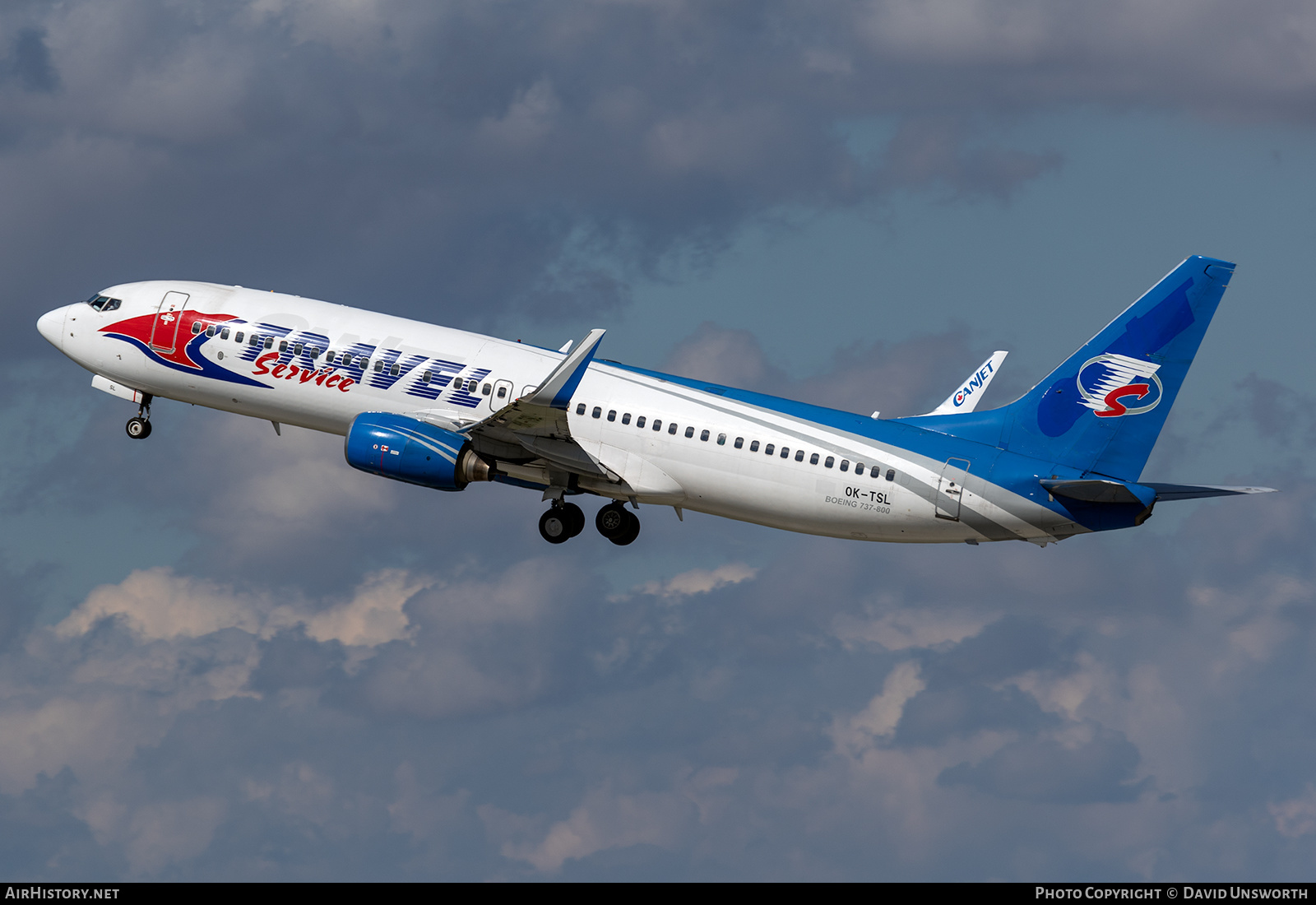 Aircraft Photo of OK-TSL | Boeing 737-8AS | Travel Service | AirHistory.net #242736