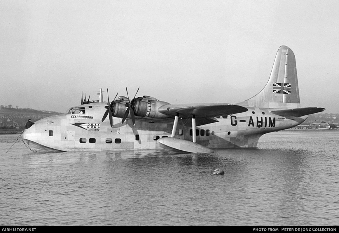 Aircraft Photo of G-AHIM | Short S.45 Solent 2 | BOAC - British Overseas Airways Corporation | AirHistory.net #242737