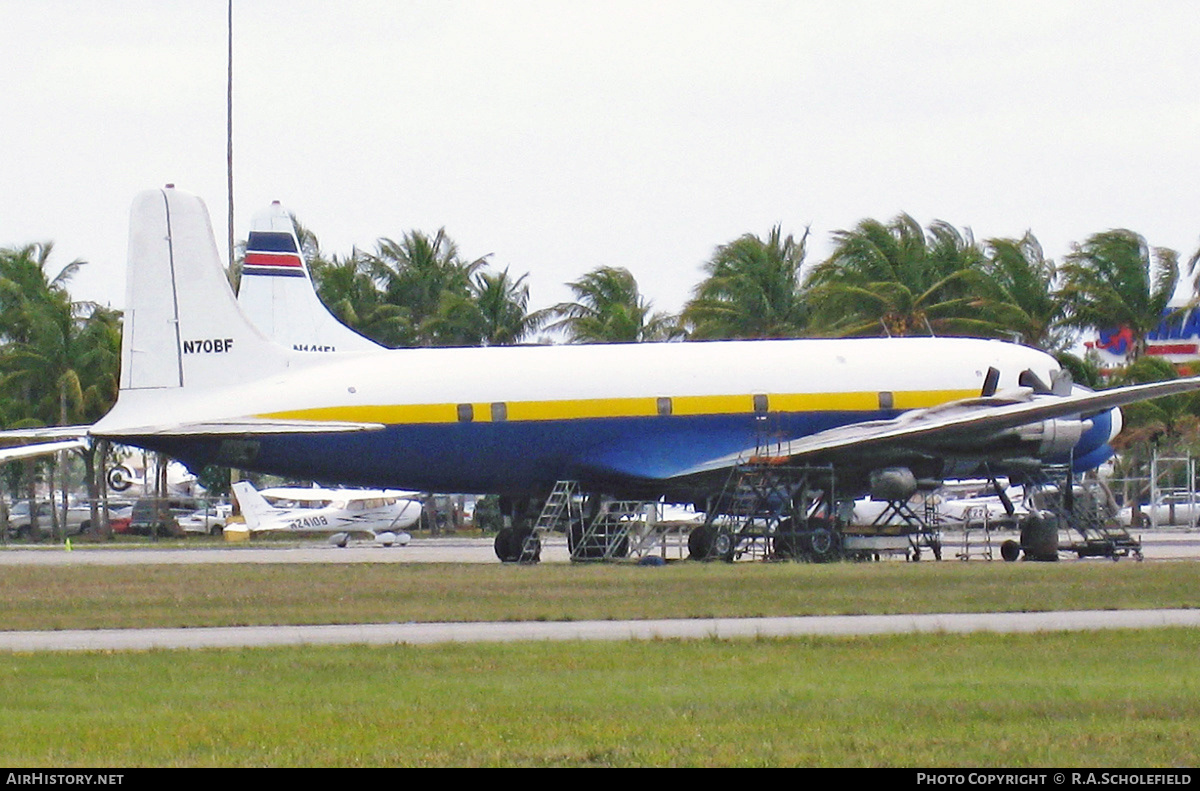 Aircraft Photo of N70BF | Douglas C-118B Liftmaster | AirHistory.net #242744