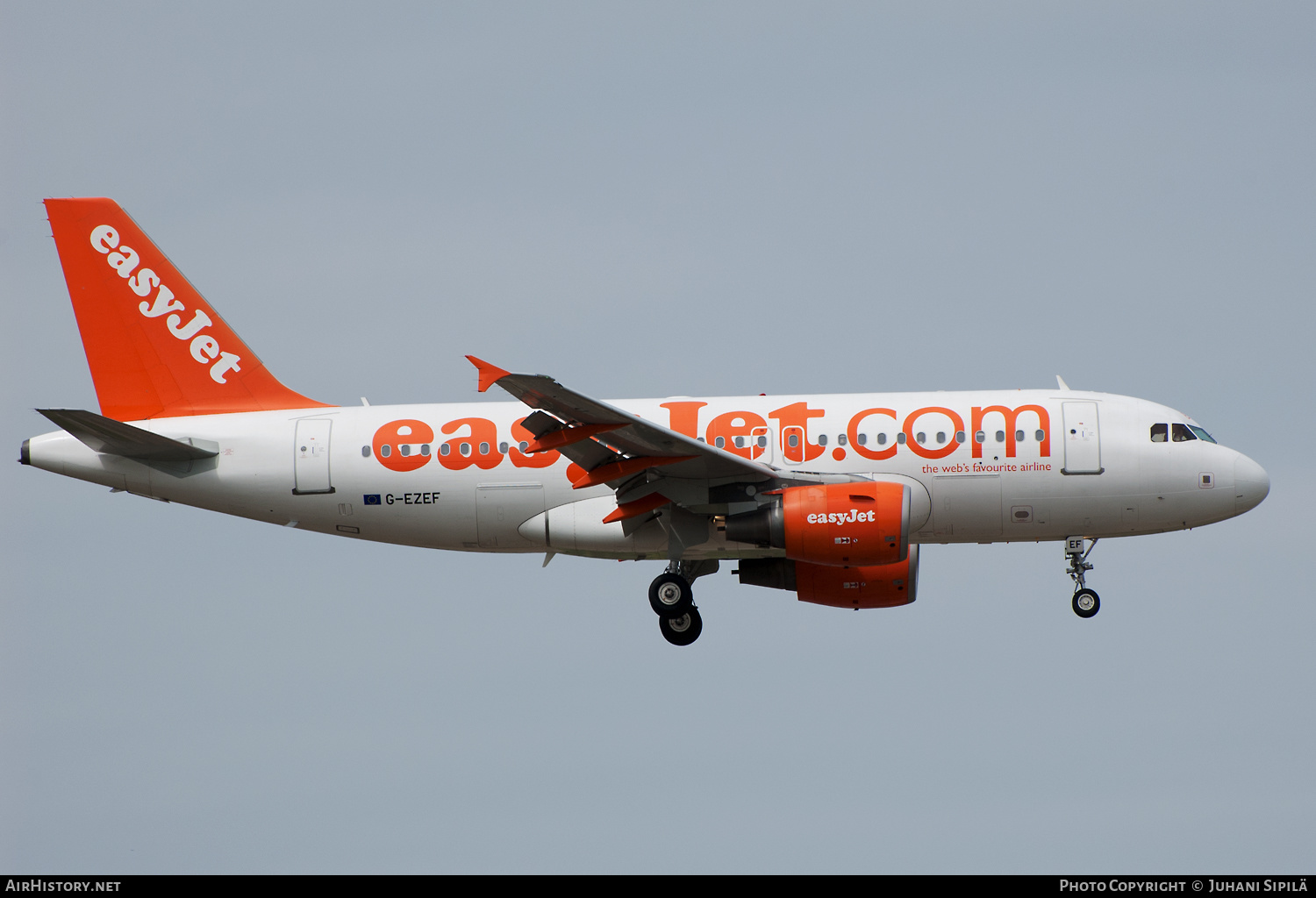 Aircraft Photo of G-EZEF | Airbus A319-111 | EasyJet | AirHistory.net #242751