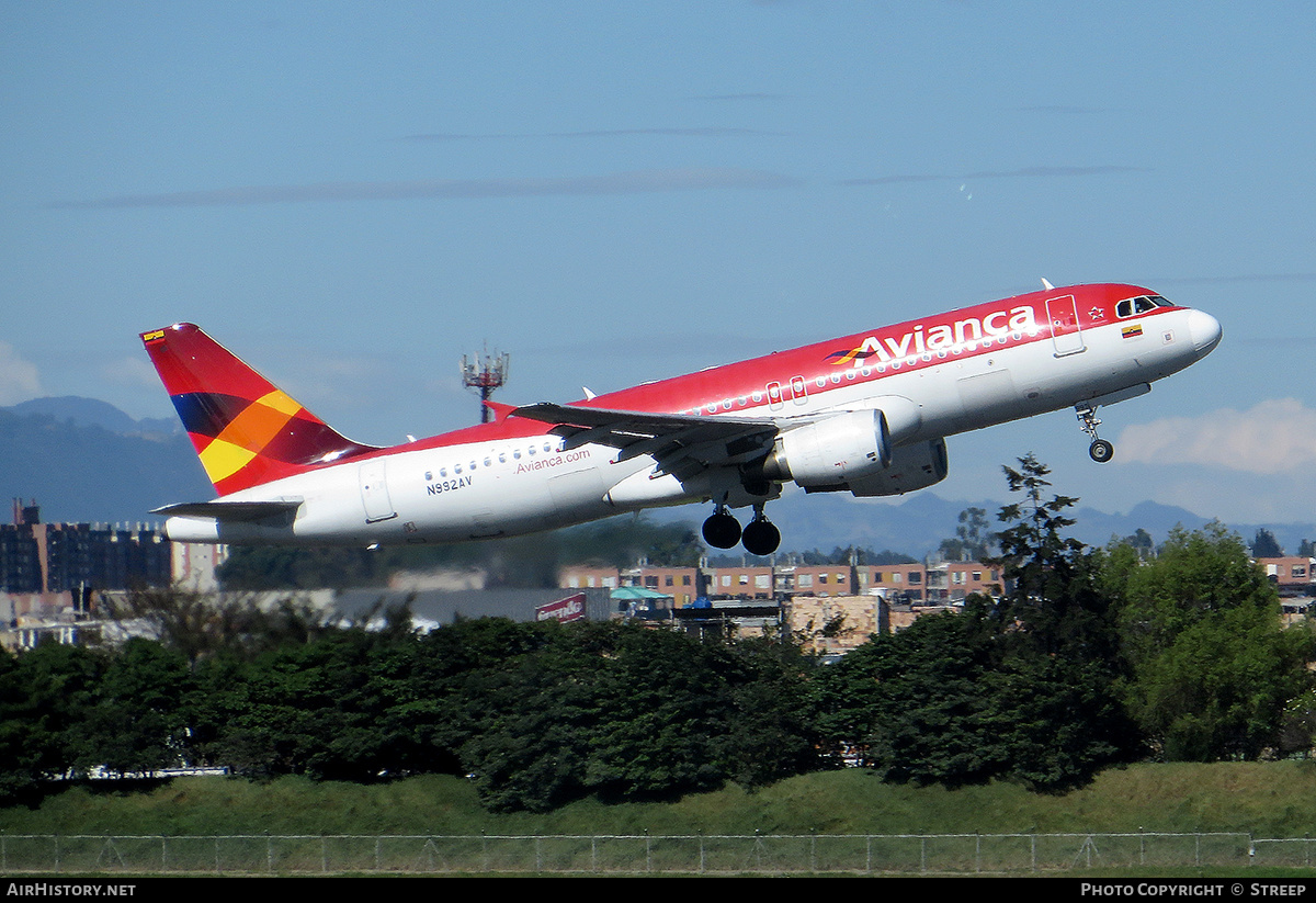 Aircraft Photo of N992AV | Airbus A320-214 | Avianca | AirHistory.net #242770