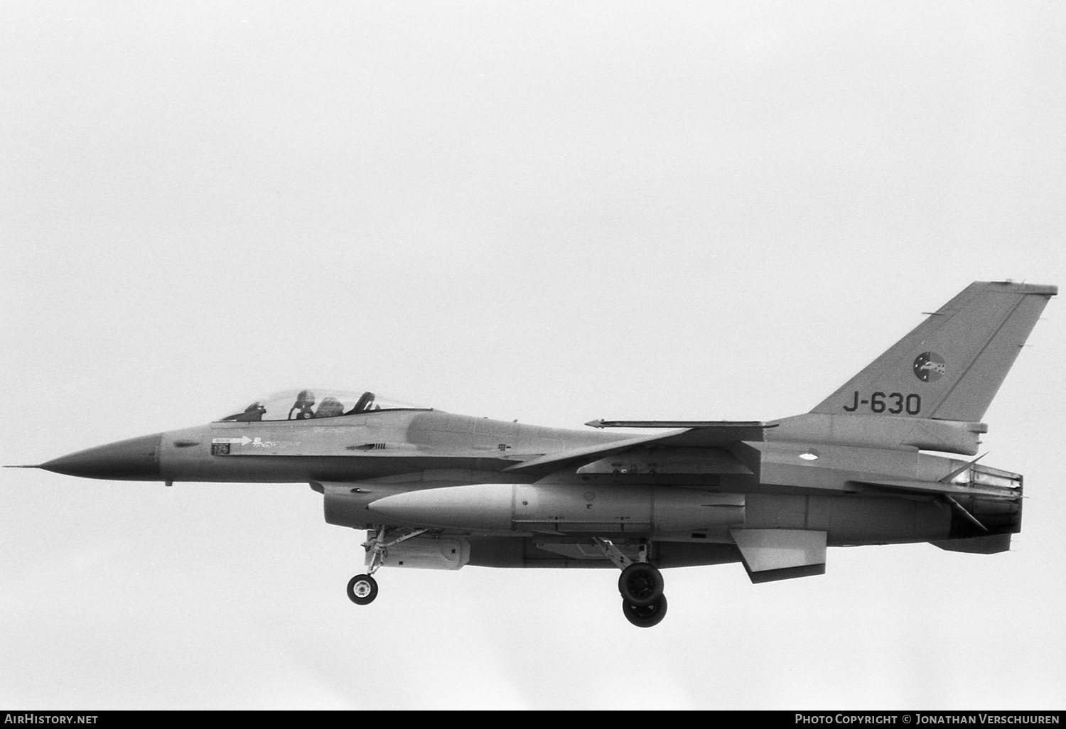 Aircraft Photo of J-630 | General Dynamics F-16A Fighting Falcon | Netherlands - Air Force | AirHistory.net #242777