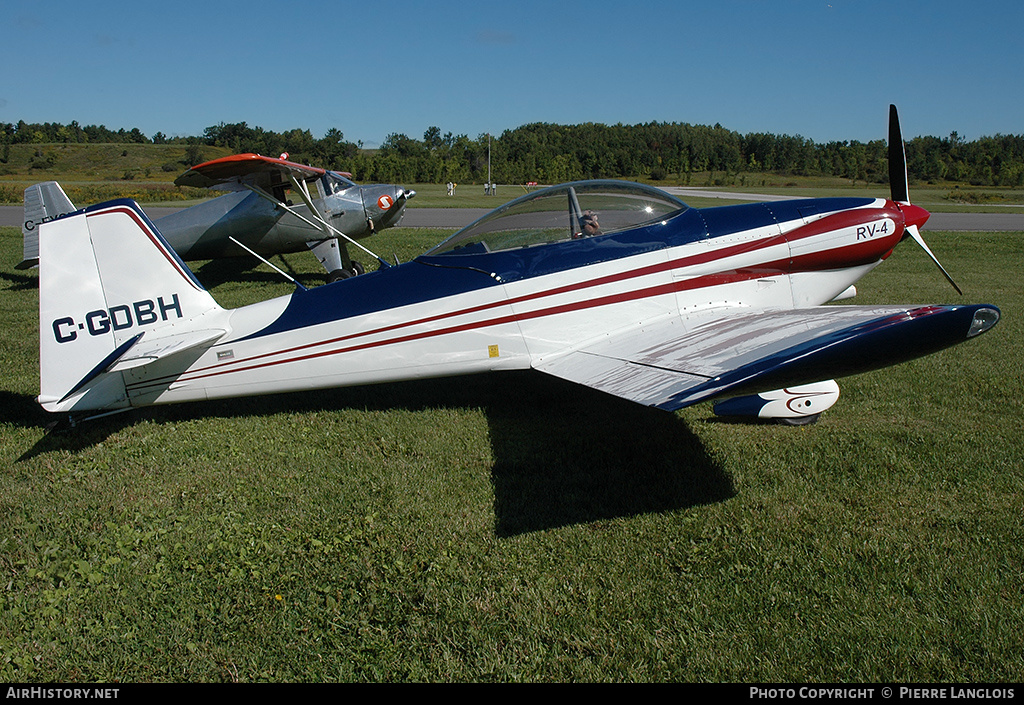 Aircraft Photo of C-GDBH | Van's RV-4 | AirHistory.net #242803