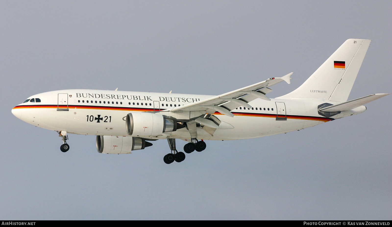 Aircraft Photo of 1021 | Airbus A310-304 | Germany - Air Force | AirHistory.net #242823