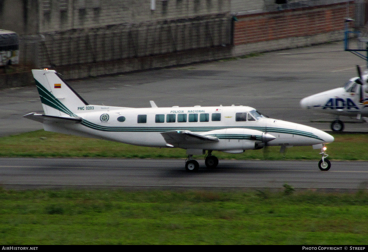 Aircraft Photo of PNC0203 | Beech C99 Airliner | Colombia - Police | AirHistory.net #242829