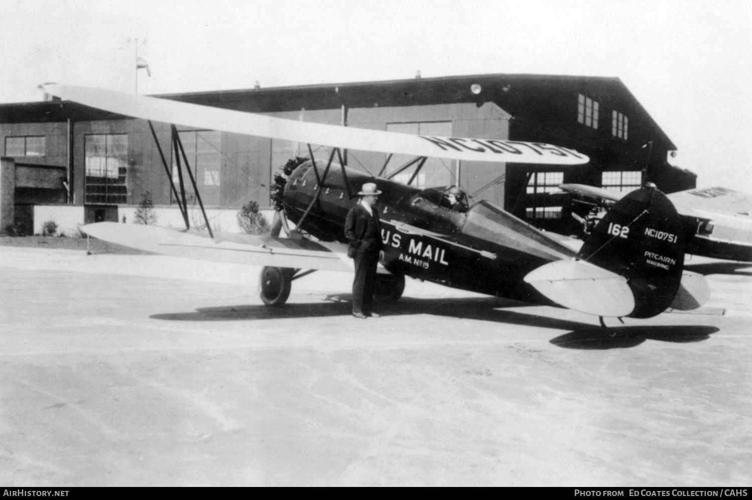 Aircraft Photo of NC10751 | Pitcairn PA-8 Mailwing | Eastern Air Transport | AirHistory.net #242834