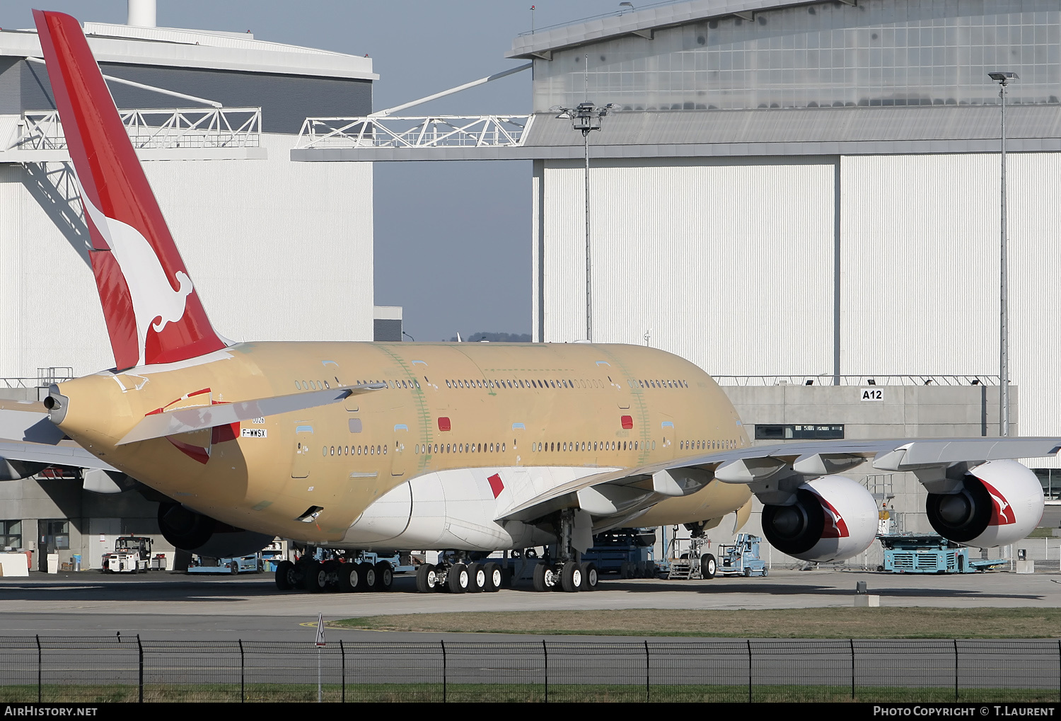 Aircraft Photo of F-WWSX | Airbus A380-842 | Qantas | AirHistory.net #242840