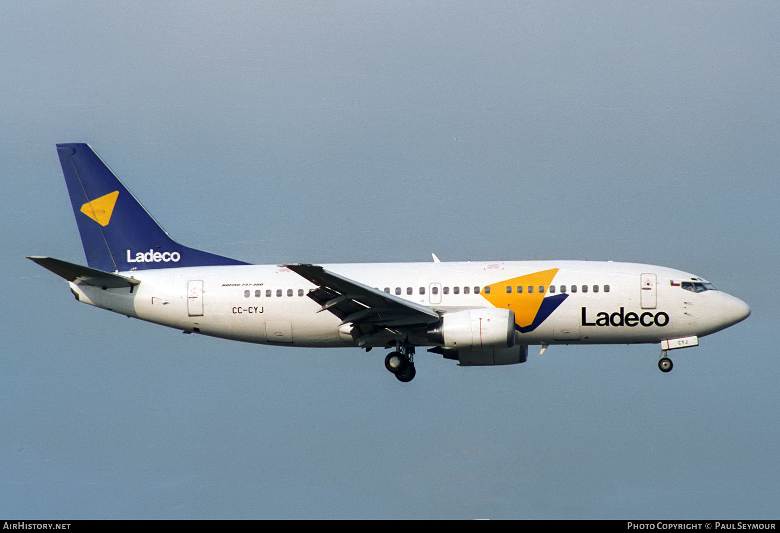 Aircraft Photo of CC-CYJ | Boeing 737-3Q8 | Ladeco | AirHistory.net #242849