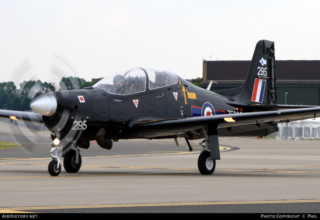 Aircraft Photo of ZF295 | Short S-312 Tucano T1 | UK - Air Force | AirHistory.net #242850
