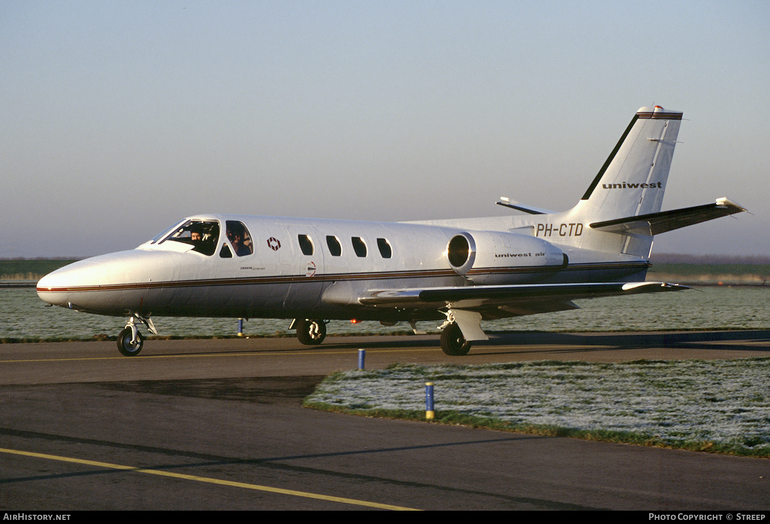 Aircraft Photo of PH-CTD | Cessna 500 Citation | Uniwest Air | AirHistory.net #242865