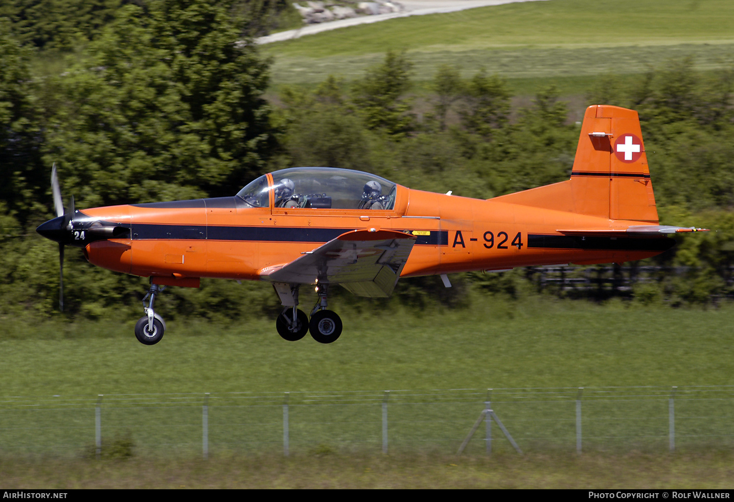 Aircraft Photo of A-924 | Pilatus NCPC-7 | Switzerland - Air Force | AirHistory.net #242871
