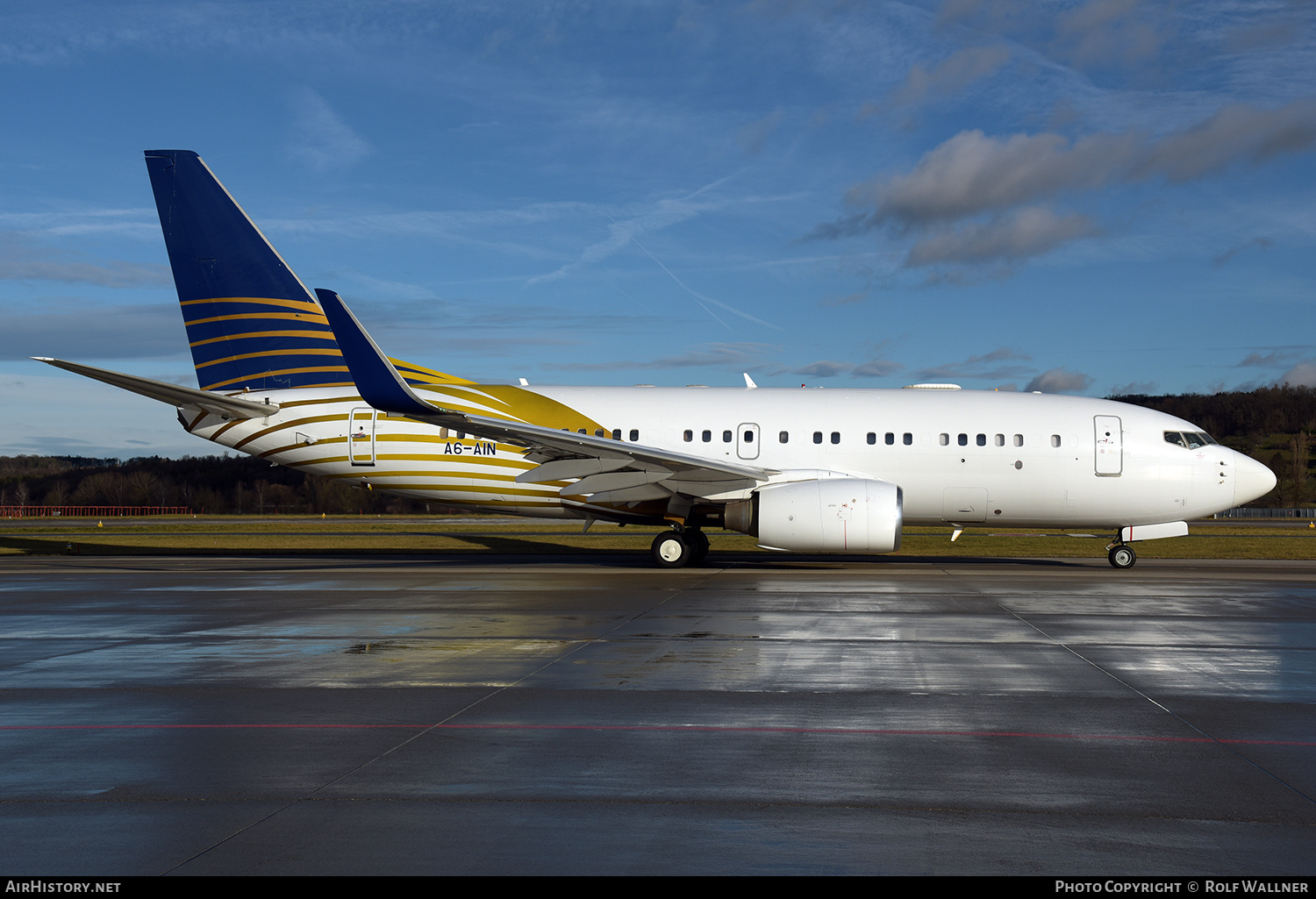 Aircraft Photo of A6-AIN | Boeing 737-7Z5 BBJ | AirHistory.net #242872