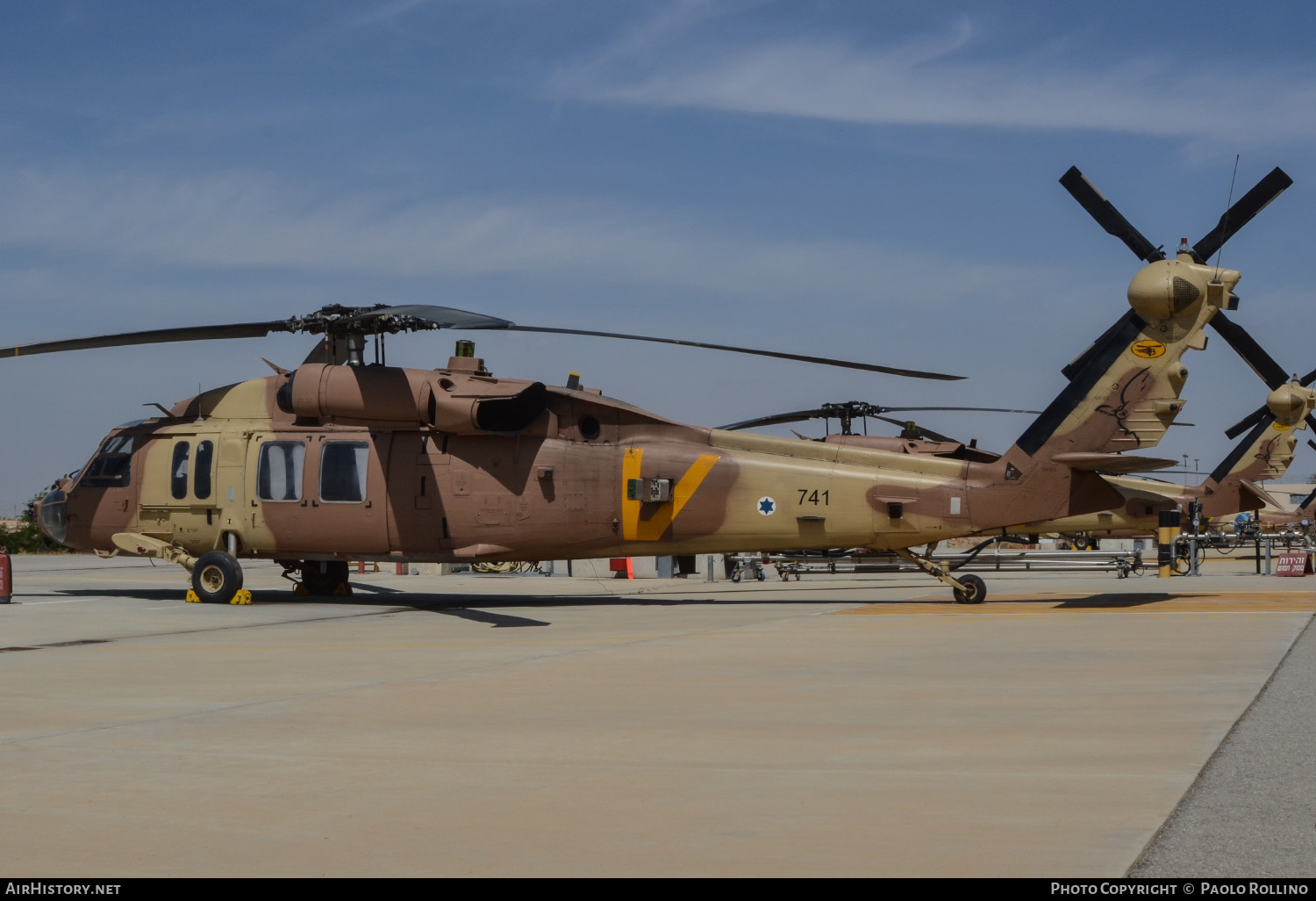 Aircraft Photo of 741 | Sikorsky UH-60A Yanshuf (S-70A) | Israel - Air Force | AirHistory.net #242892