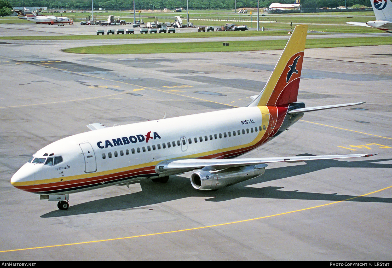 Aircraft Photo of N197AL | Boeing 737-2E1 | Cambodia International Airlines | AirHistory.net #242896