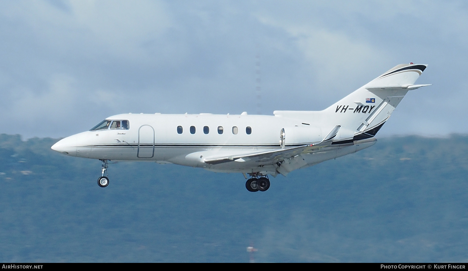 Aircraft Photo of VH-MQY | Raytheon Hawker 850XP | AirHistory.net #242897