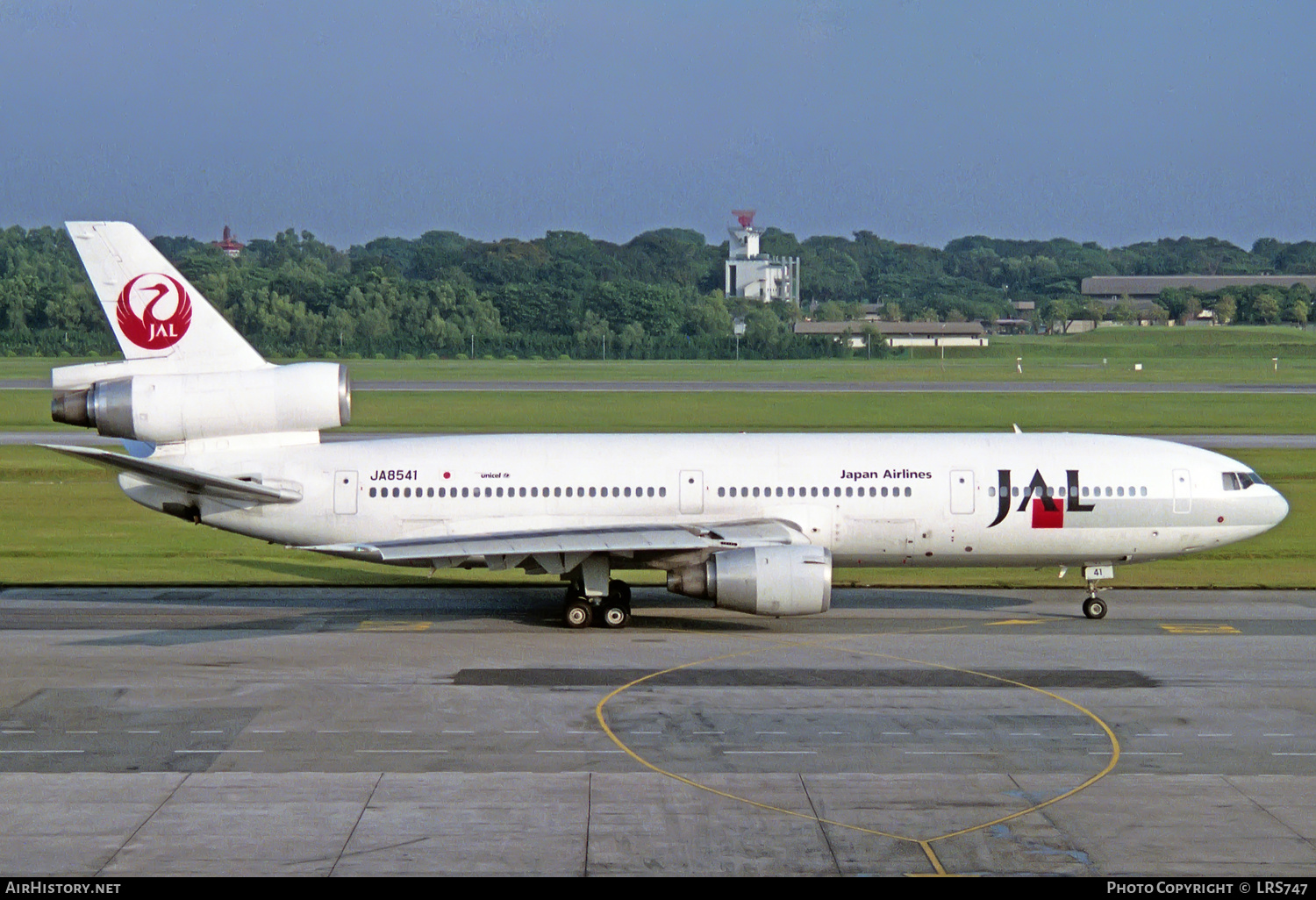 Aircraft Photo of JA8541 | McDonnell Douglas DC-10-40 | Japan Airlines - JAL | AirHistory.net #242900