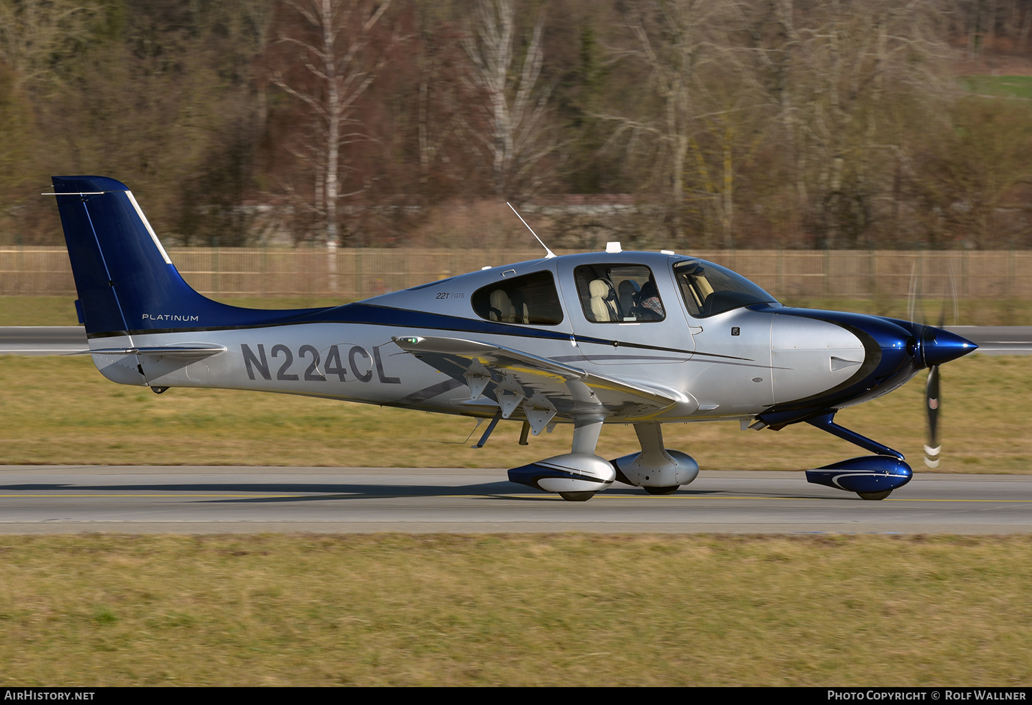 Aircraft Photo of N224CL | Cirrus SR-22T G5-GTS Platinum | AirHistory.net #242902