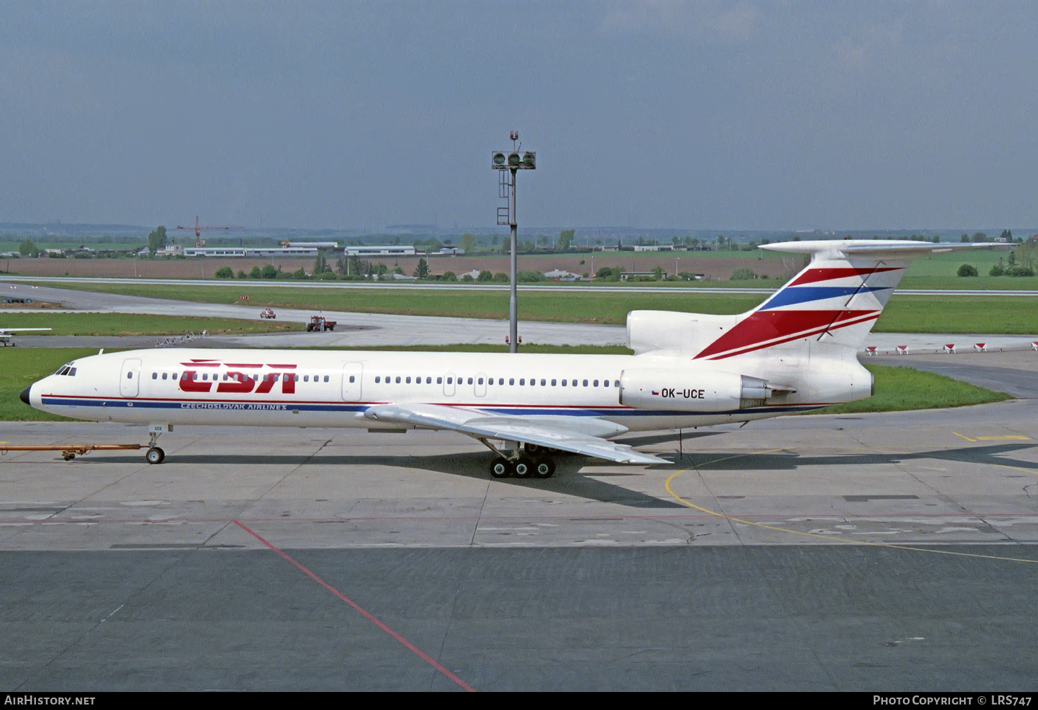 Aircraft Photo of OK-UCE | Tupolev Tu-154M | ČSA - Československé Aerolinie - Czechoslovak Airlines | AirHistory.net #242910