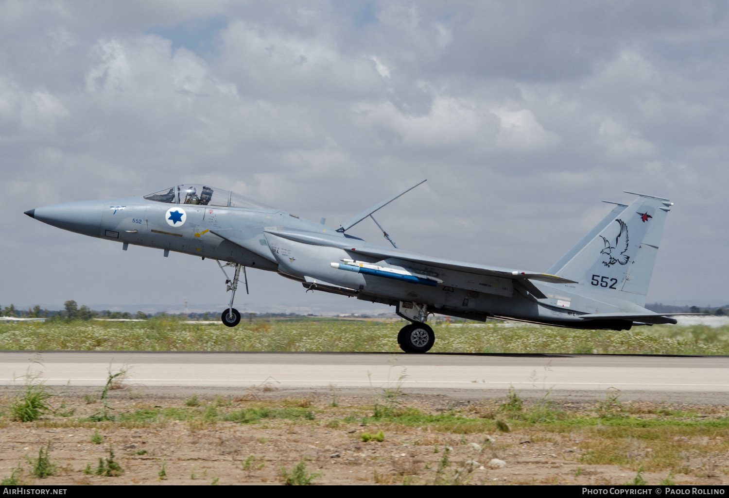 Aircraft Photo of 552 | McDonnell Douglas F-15C Baz | Israel - Air Force | AirHistory.net #242932