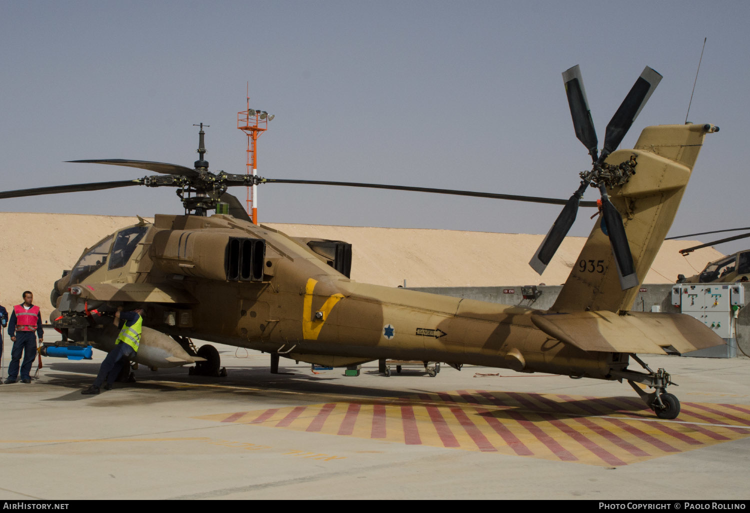 Aircraft Photo of 935 | McDonnell Douglas AH-64A Peten | Israel - Air Force | AirHistory.net #242933