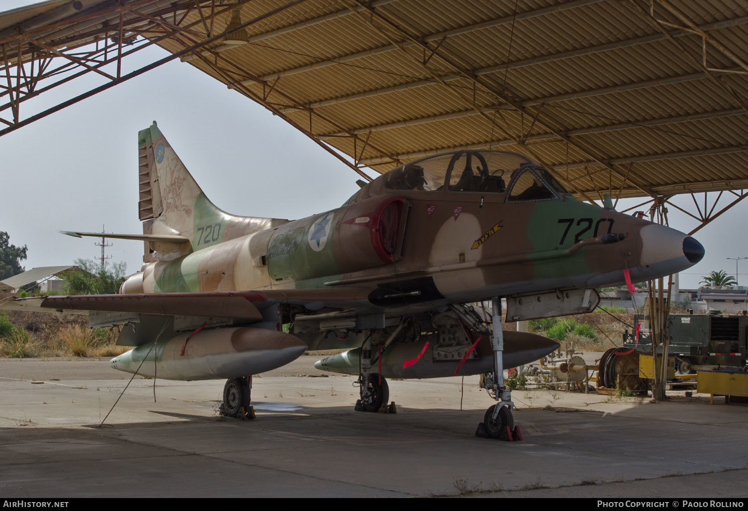 Aircraft Photo of 720 | McDonnell Douglas TA-4J Skyhawk (Aa-it) | Israel - Air Force | AirHistory.net #242934