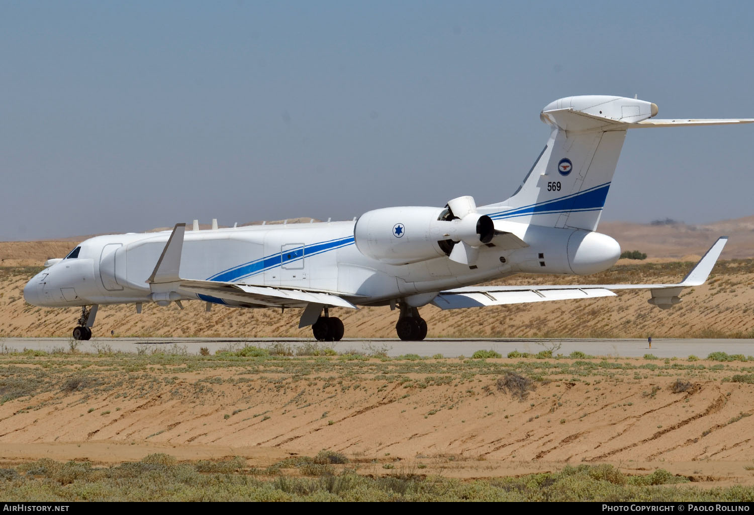Aircraft Photo of 569 | Gulfstream Aerospace G-V-SP Gulfstream G550 Eitam | Israel - Air Force | AirHistory.net #242955