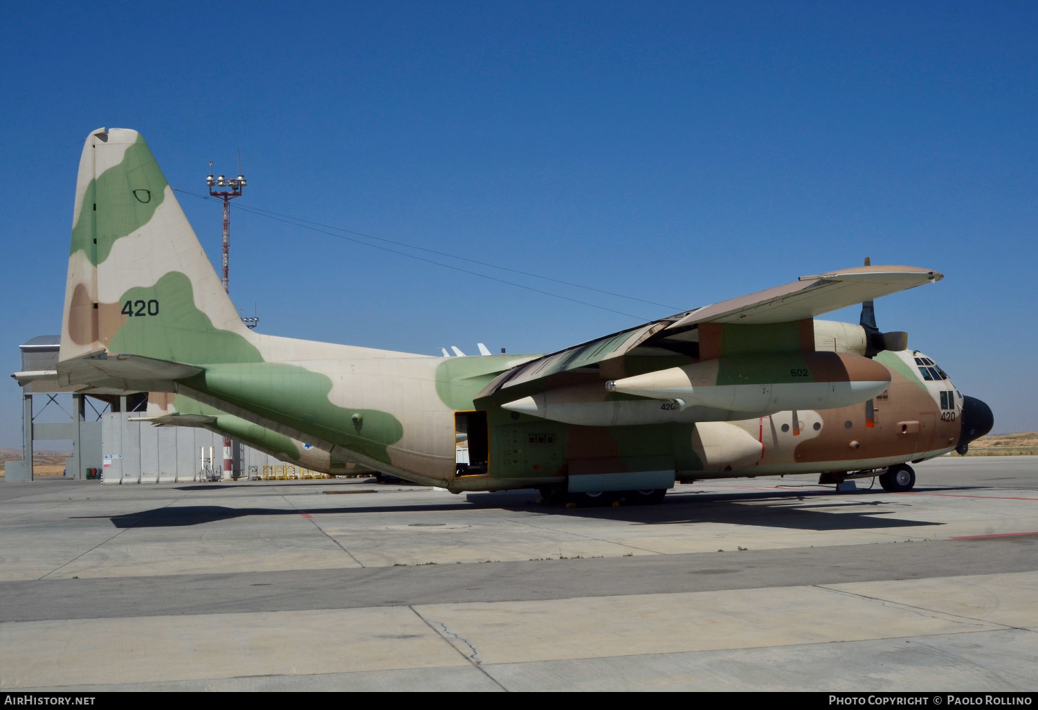 Aircraft Photo of 420 | Lockheed KC-130H Hercules (L-382) (Karnaf) | Israel - Air Force | AirHistory.net #242960