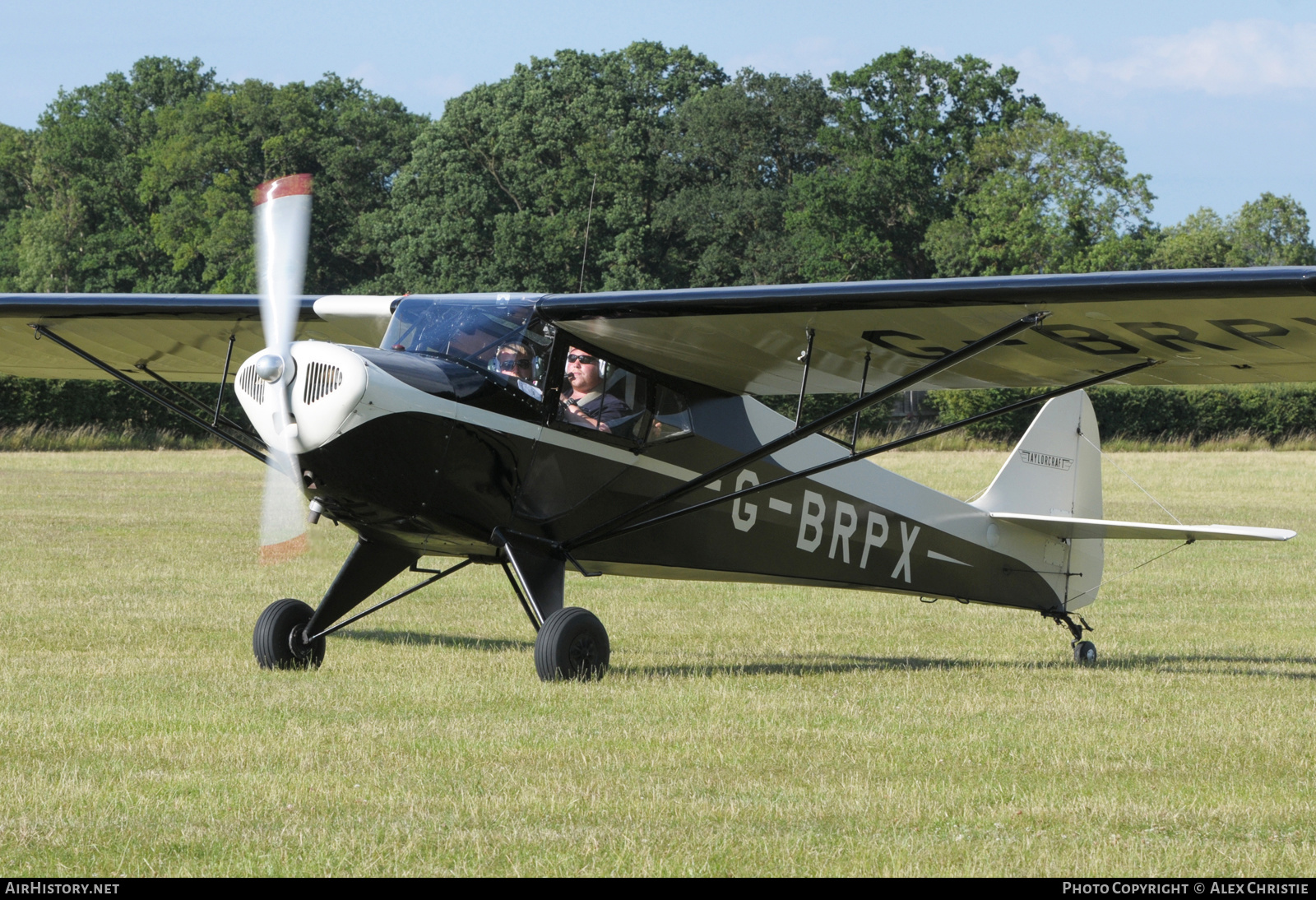 Aircraft Photo of G-BRPX | Taylorcraft BC-12D Twosome | AirHistory.net #242966