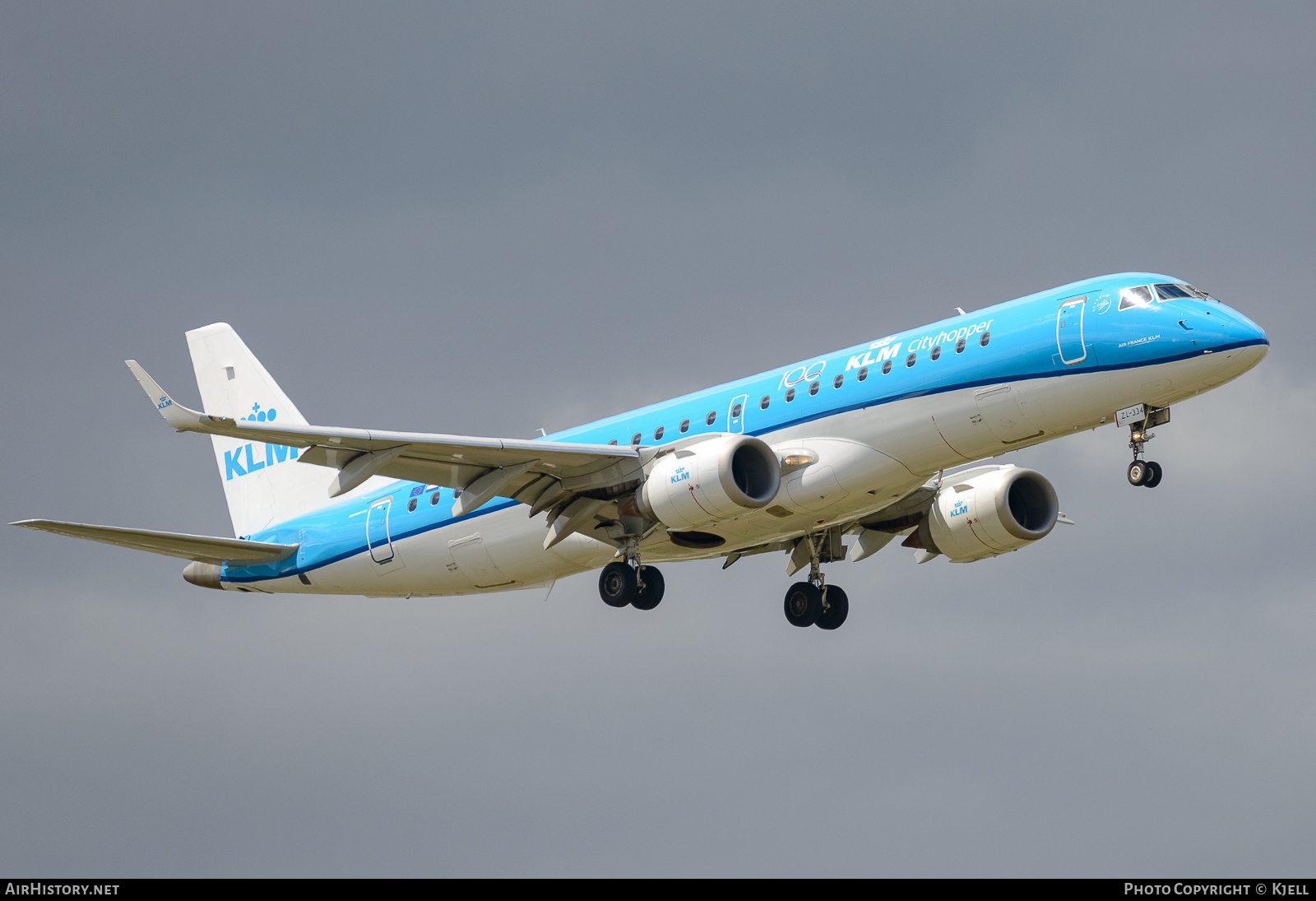 Aircraft Photo of PH-EZL | Embraer 190STD (ERJ-190-100STD) | KLM Cityhopper | AirHistory.net #242979