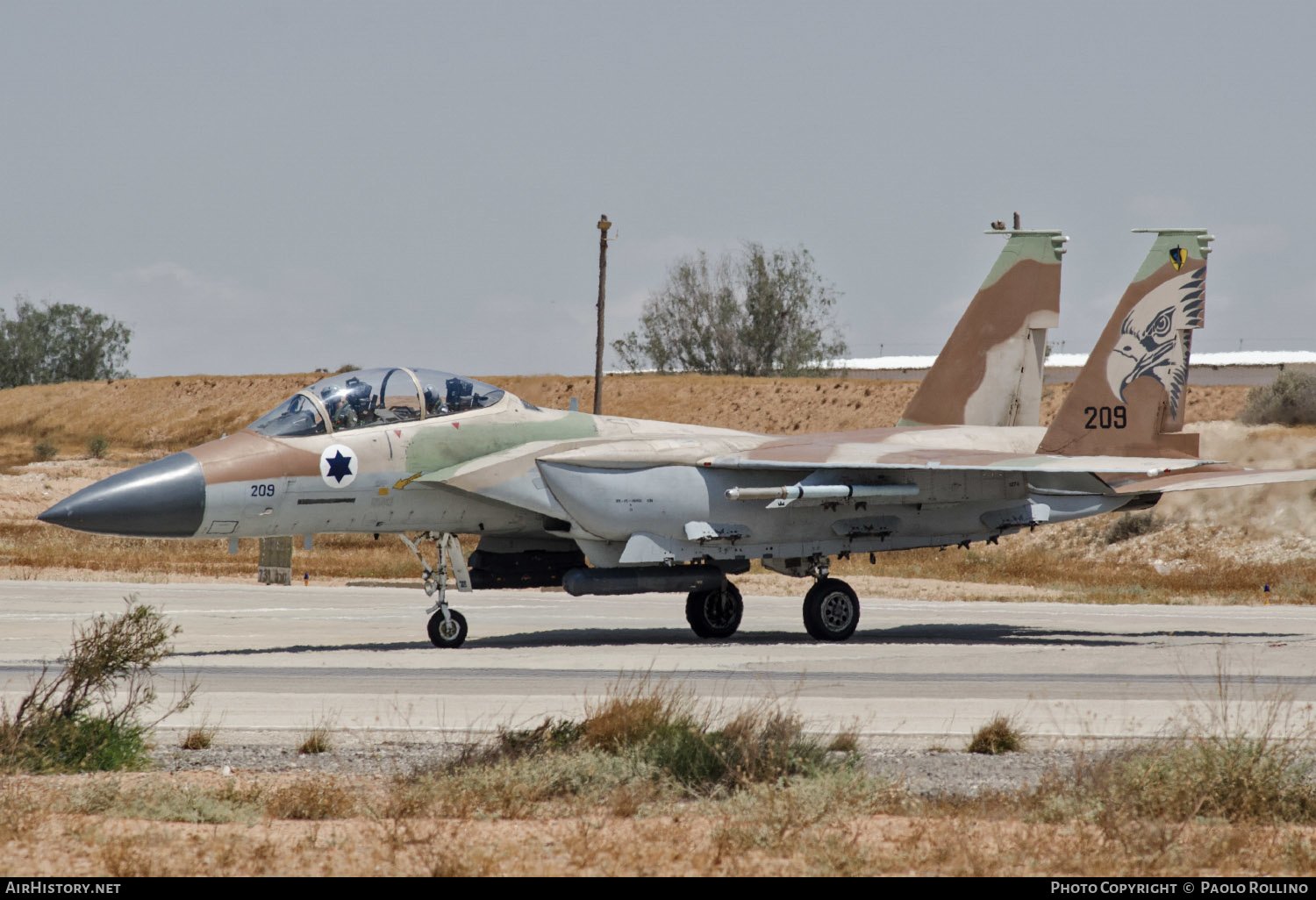Aircraft Photo of 209 | Boeing F-15I Ra'am | Israel - Air Force | AirHistory.net #242981
