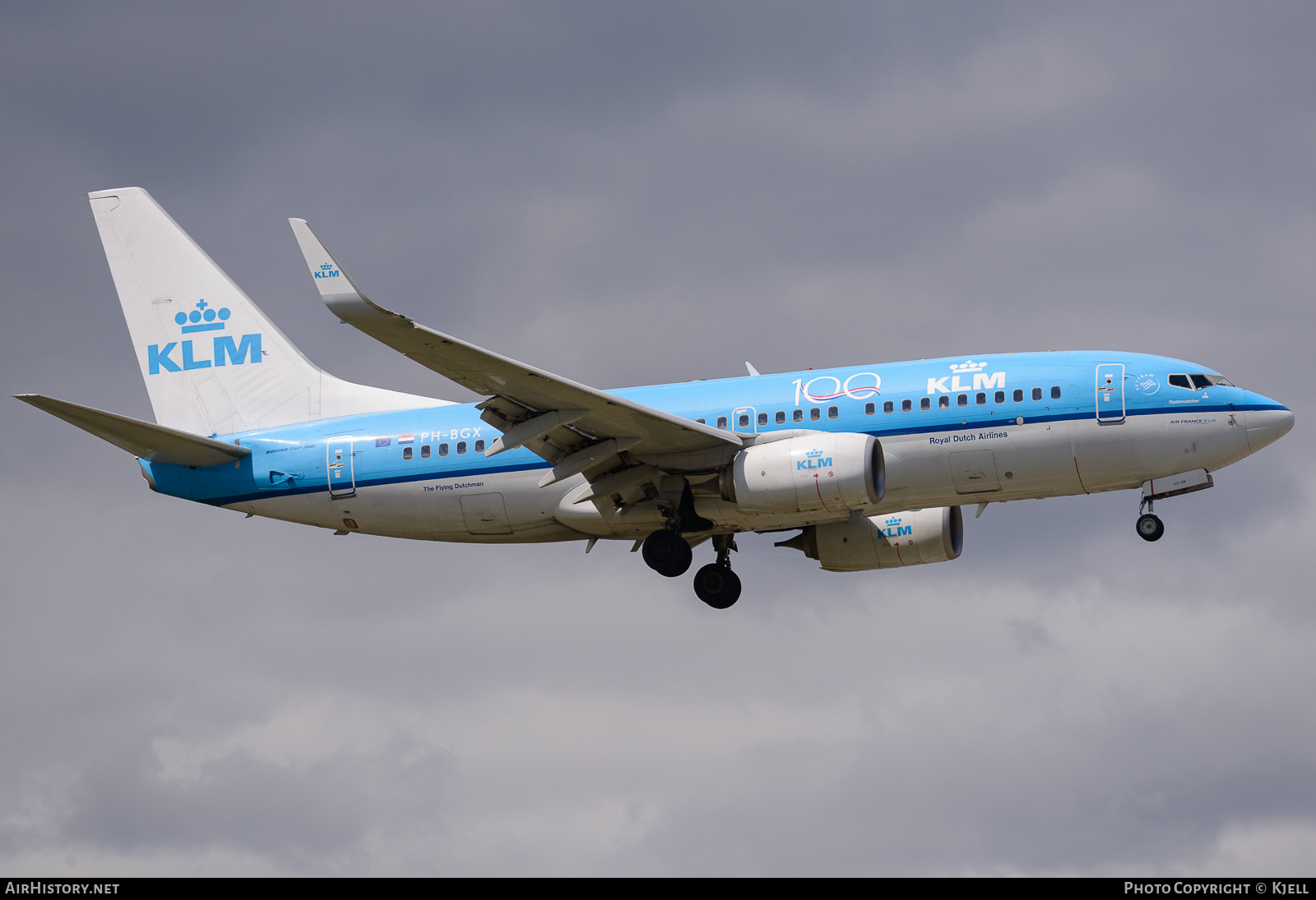 Aircraft Photo of PH-BGX | Boeing 737-7K2 | KLM - Royal Dutch Airlines | AirHistory.net #242995