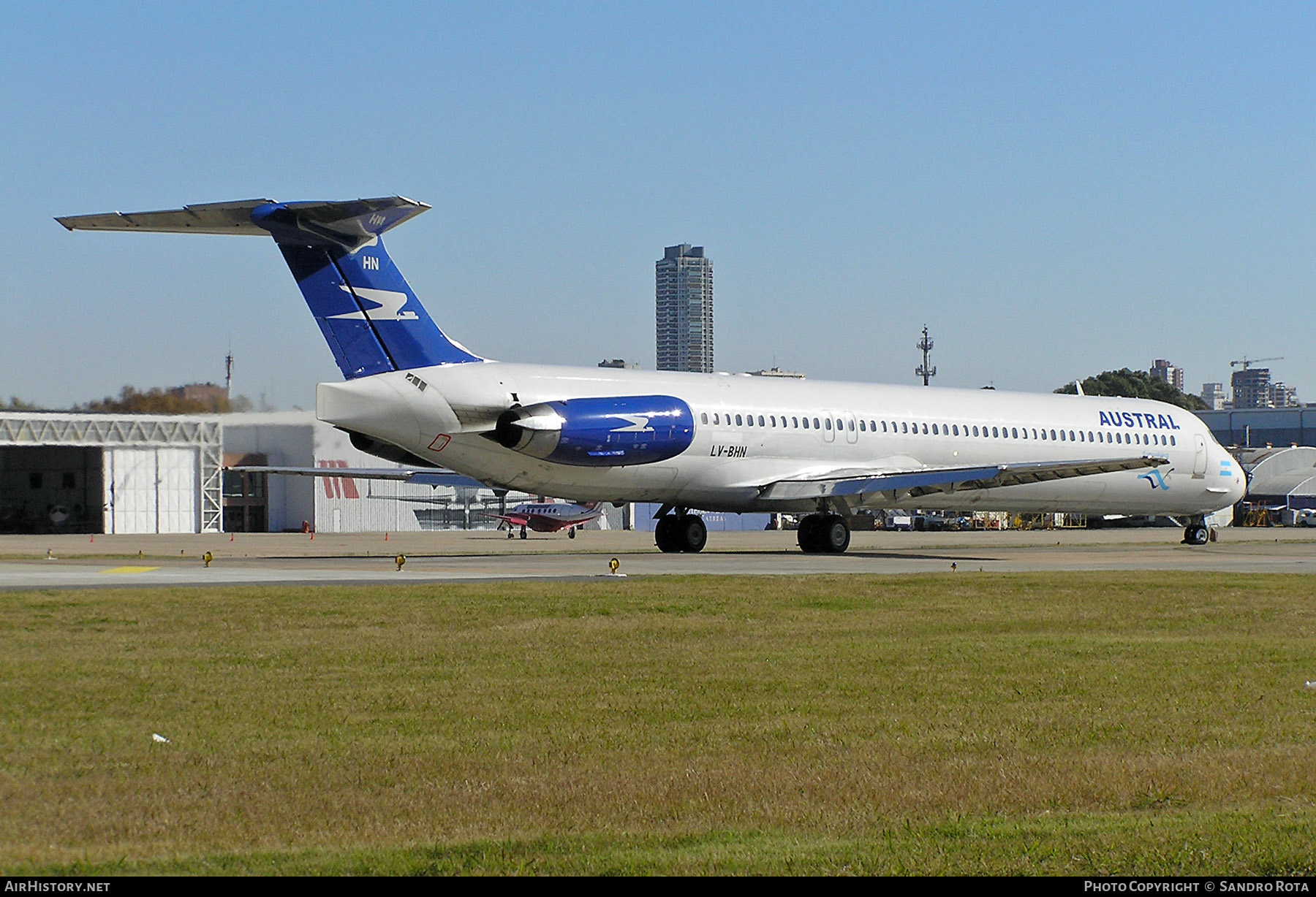 Aircraft Photo of LV-BHN | McDonnell Douglas MD-83 (DC-9-83) | Austral Líneas Aéreas | AirHistory.net #243002