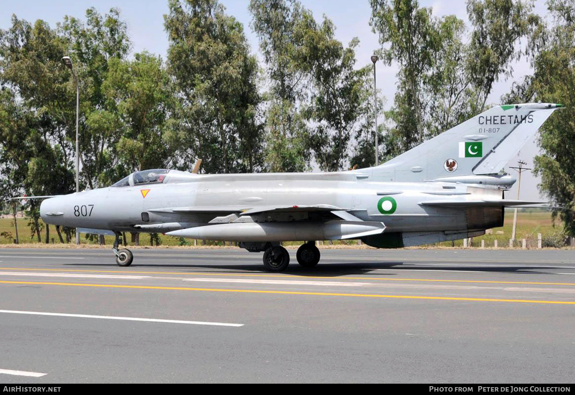 Aircraft Photo of 01-807 | Chengdu F-7PG | Pakistan - Air Force | AirHistory.net #243003