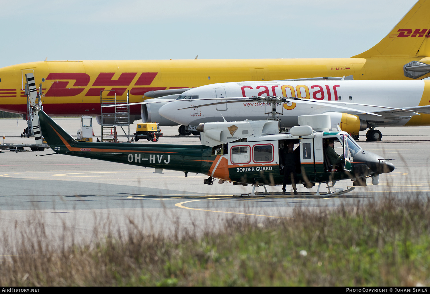 Aircraft Photo of OH-HVJ | Agusta AB-412EP Grifone | Rajavartiolaitos - Finnish Border Guard | AirHistory.net #243014