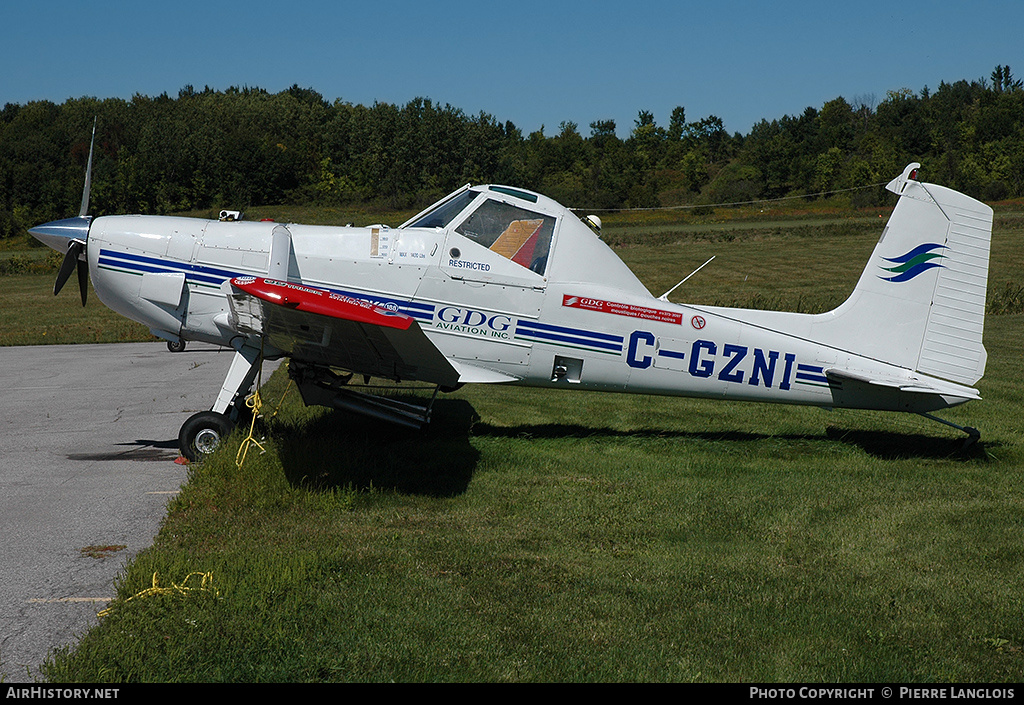Aircraft Photo of C-GZNI | Cessna 188 AgWagon 230 | GDG Aviation | AirHistory.net #243043