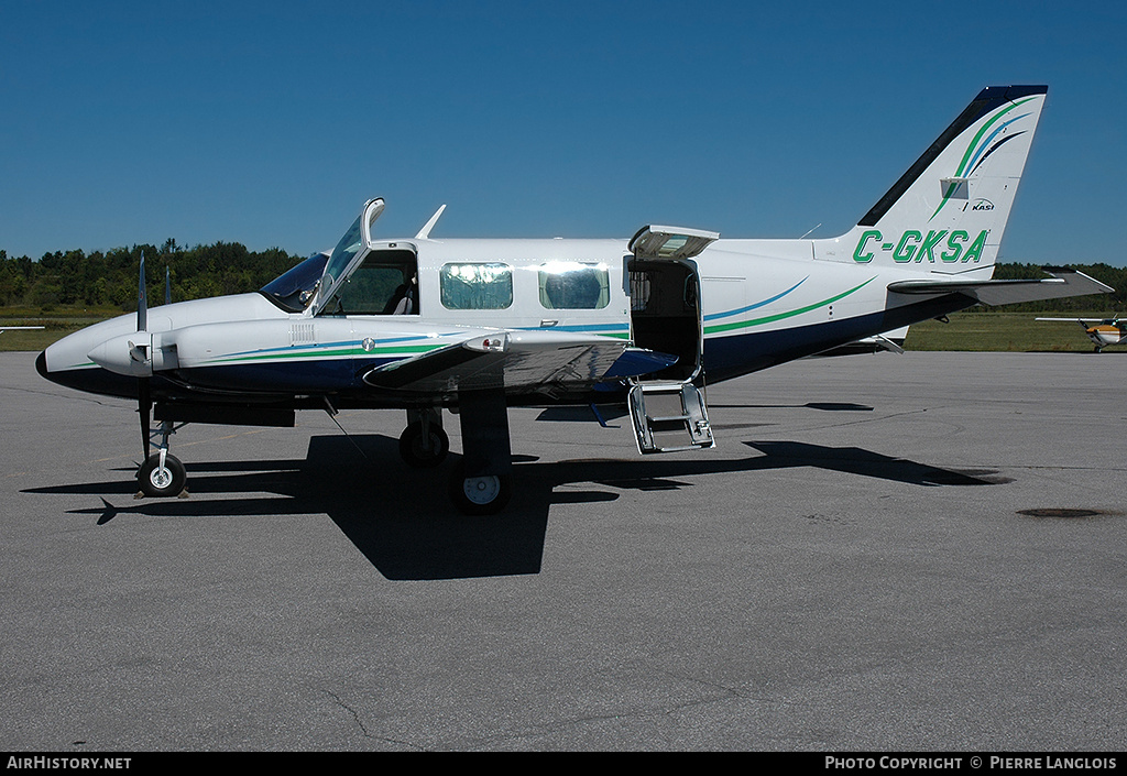 Aircraft Photo of C-GKSA | Piper PA-31-310 Navajo B | KASI Aviation | AirHistory.net #243049