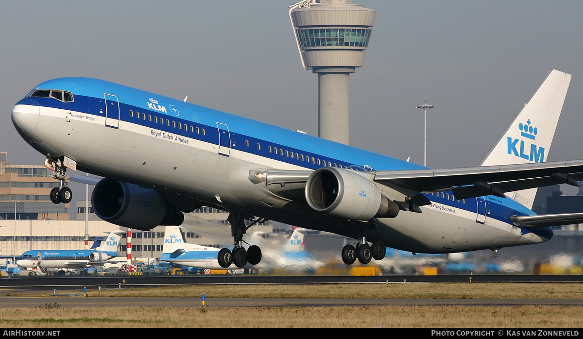 Aircraft Photo of PH-BZC | Boeing 767-306/ER | KLM - Royal Dutch Airlines | AirHistory.net #243055