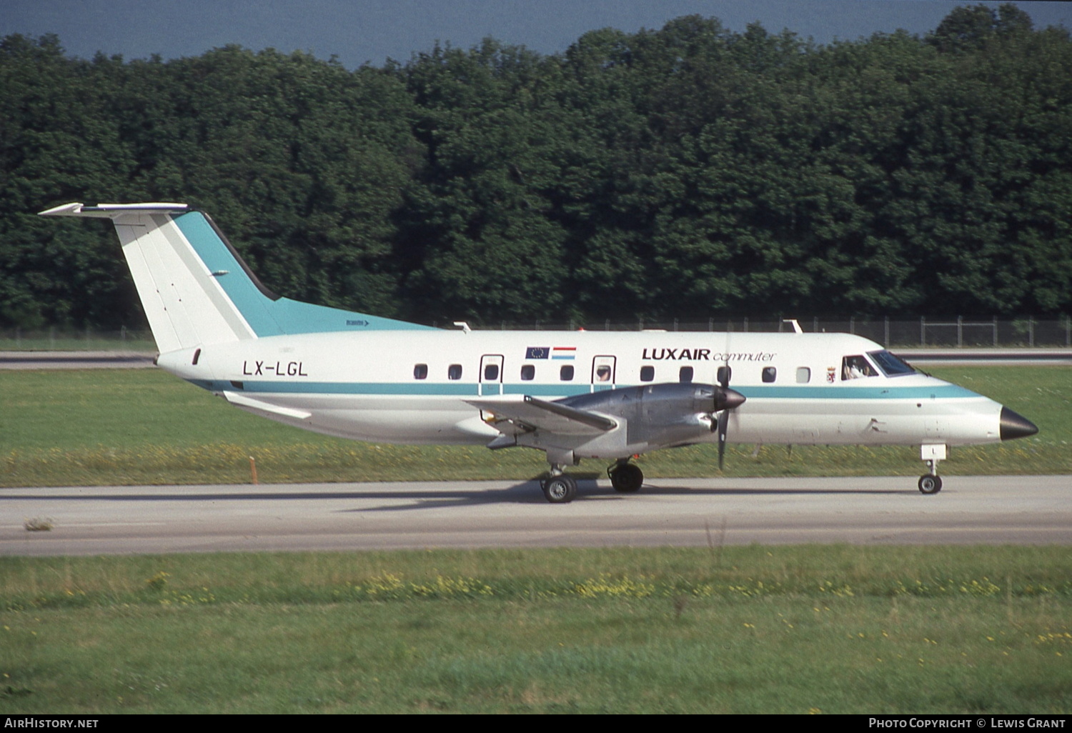 Aircraft Photo of LX-LGL | Embraer EMB-120ER Brasilia | Luxair Commuter | AirHistory.net #243057