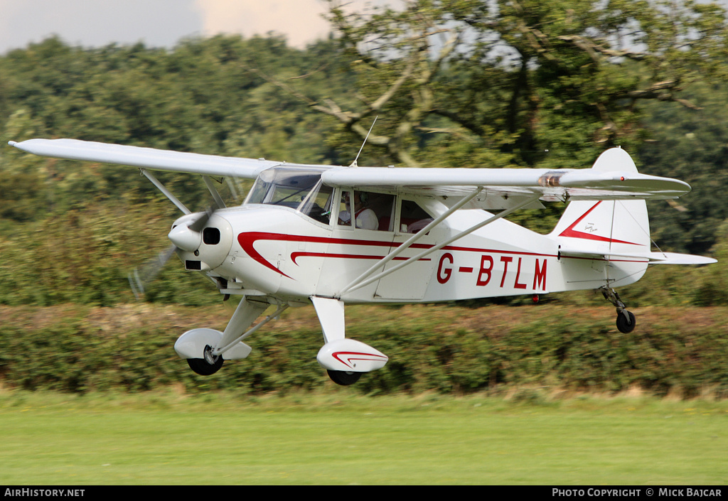 Aircraft Photo of G-BTLM | Piper PA-22/20-160 Pacer | AirHistory.net #243068
