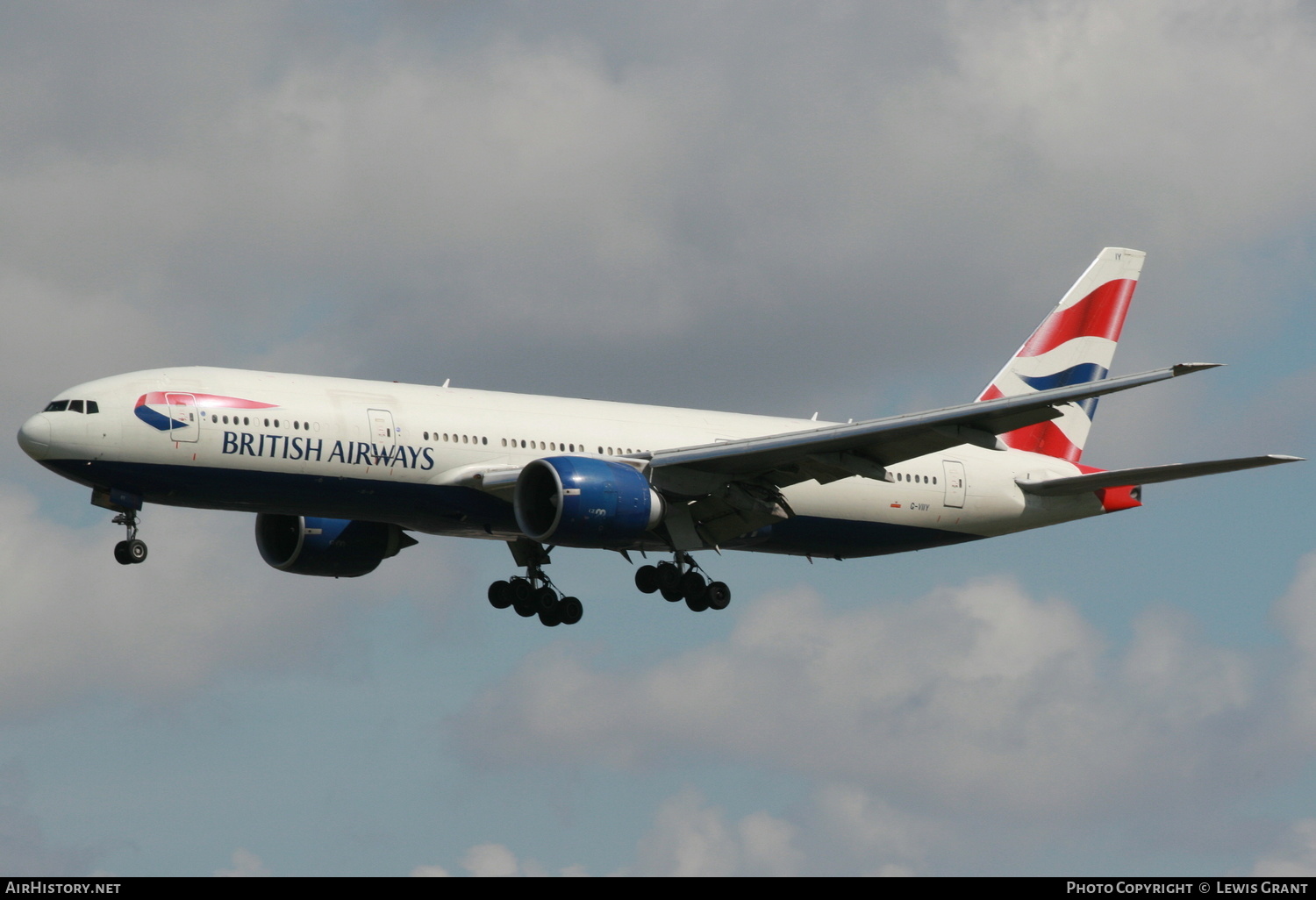 Aircraft Photo of G-VIIY | Boeing 777-236/ER | British Airways | AirHistory.net #243073
