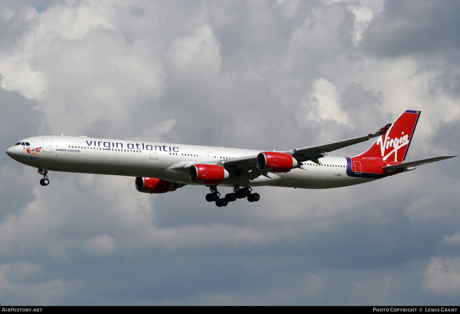 Aircraft Photo of G-VMEG | Airbus A340-642 | Virgin Atlantic Airways | AirHistory.net #243074