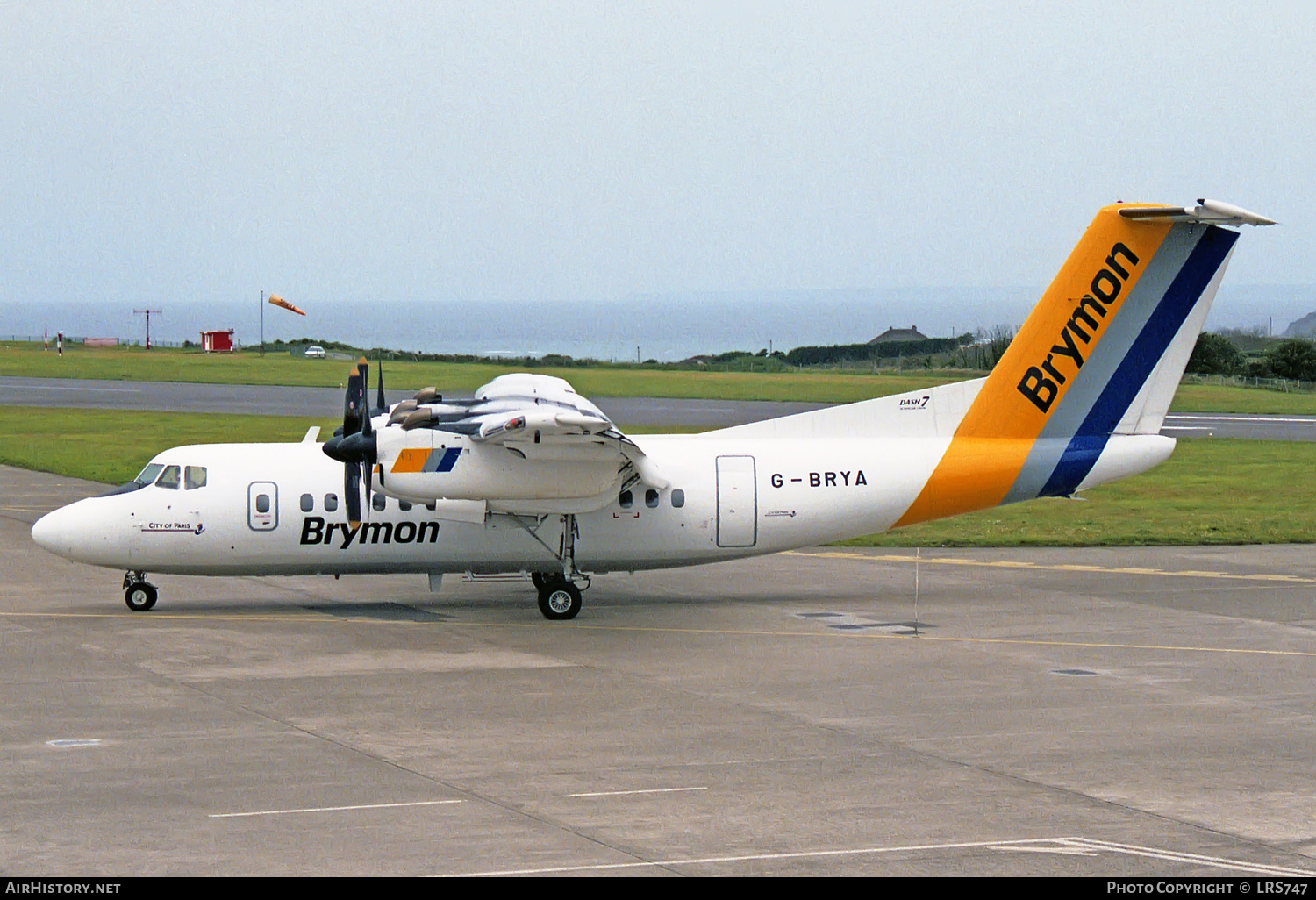 Aircraft Photo of G-BRYA | De Havilland Canada DHC-7-110 Dash 7 | Brymon Airways | AirHistory.net #243085