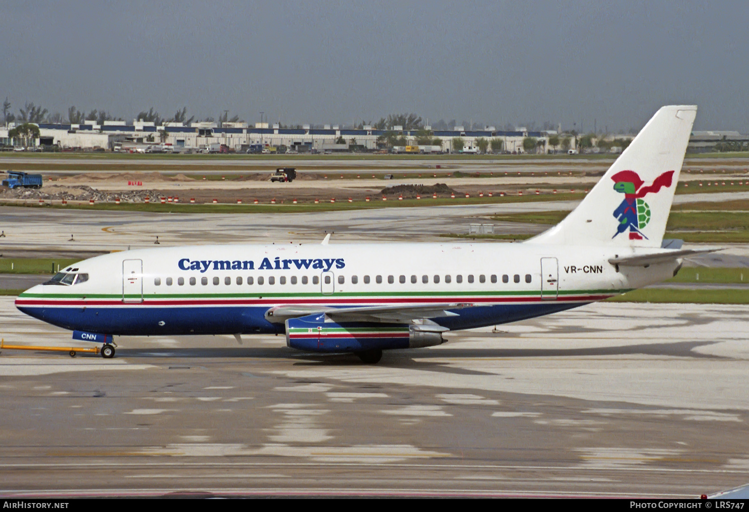 Aircraft Photo of VR-CNN | Boeing 737-2Q8/Adv | Cayman Airways | AirHistory.net #243086