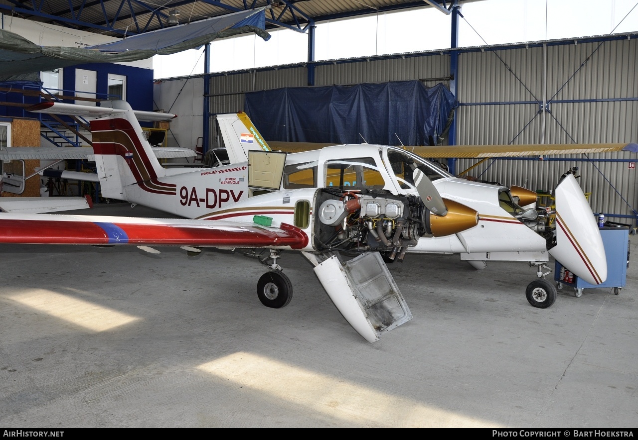 Aircraft Photo of 9A-DPY | Piper PA-44-180 Seminole | Air Pannonia | AirHistory.net #243097