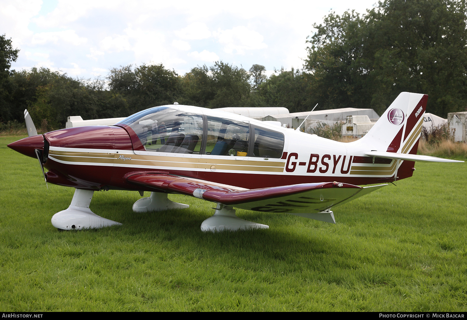Aircraft Photo of G-BSYU | Robin DR-400-180 Regent | AirHistory.net #243100