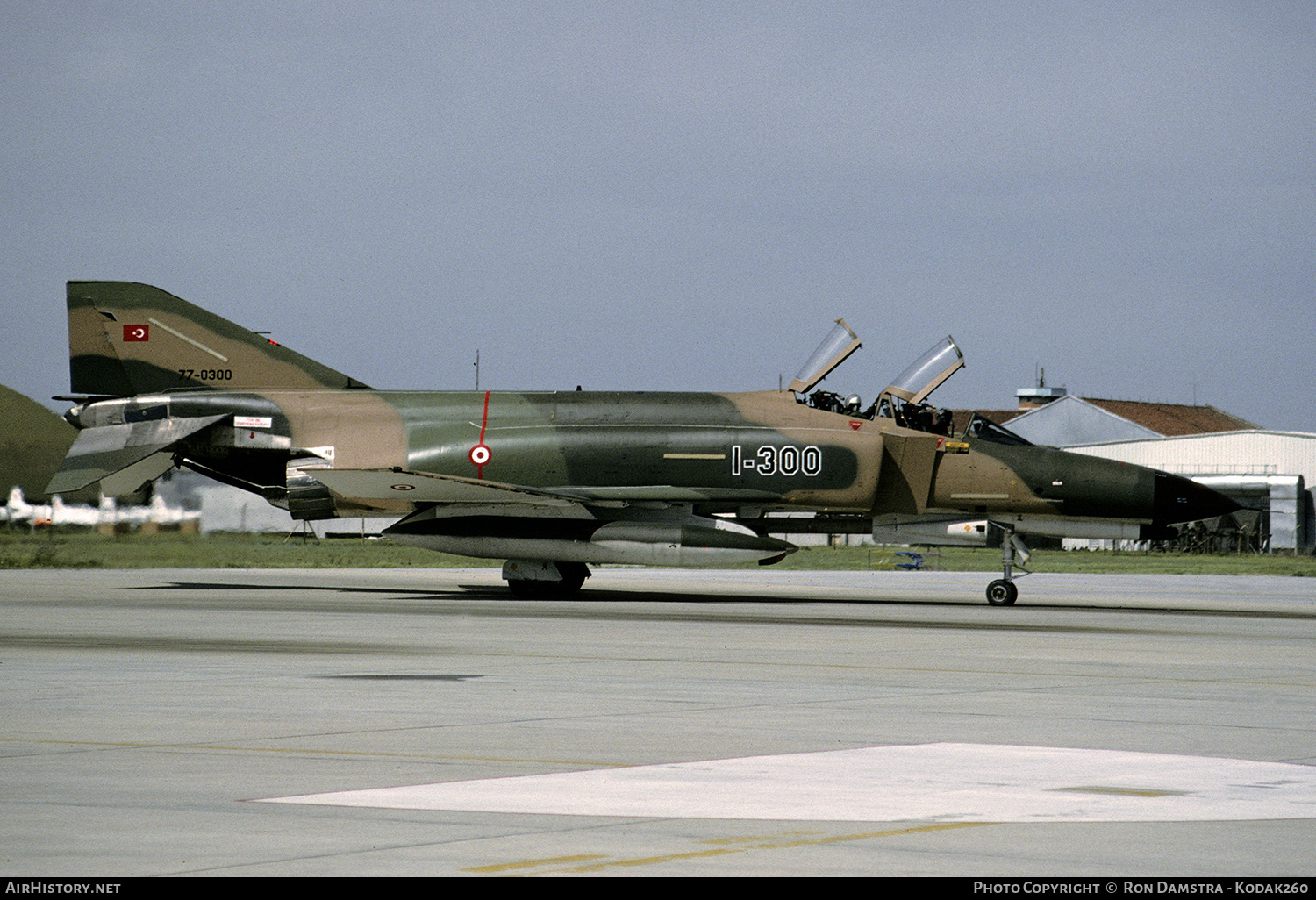 Aircraft Photo of 77-0300 | McDonnell Douglas F-4E Phantom II | Turkey - Air Force | AirHistory.net #243117