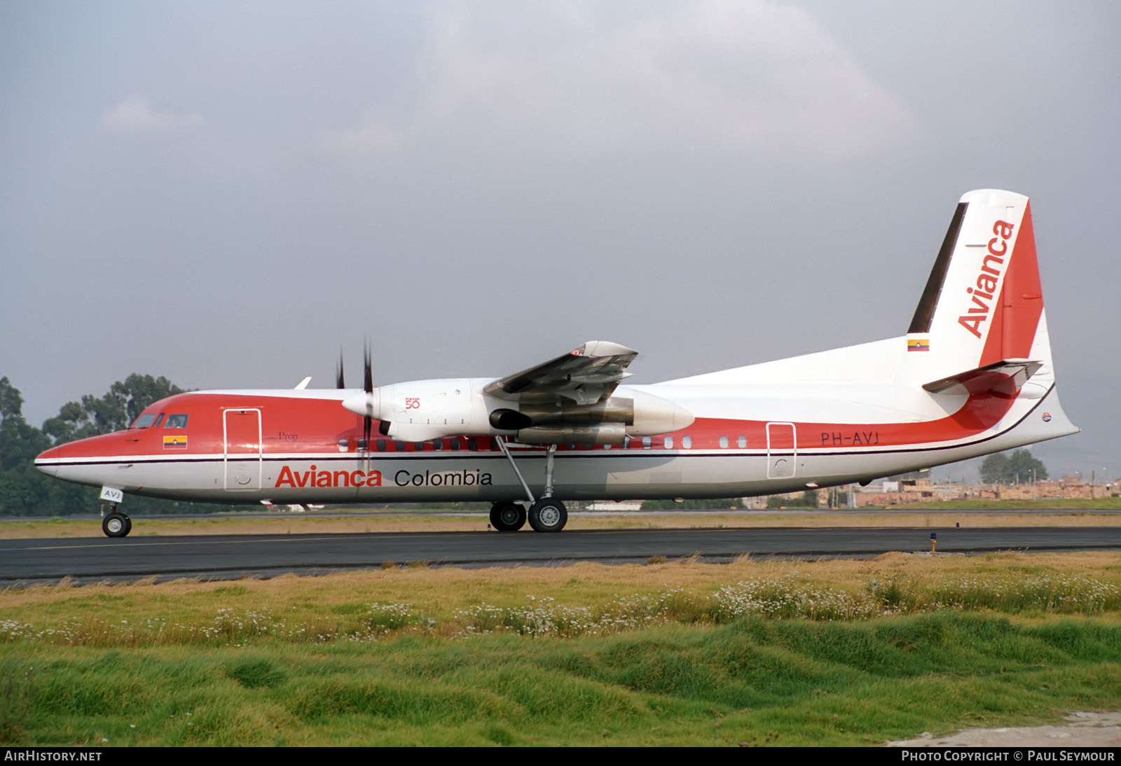 Aircraft Photo of PH-AVJ | Fokker 50 | Avianca | AirHistory.net #243122