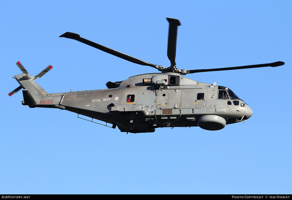 Aircraft Photo of ZH862 | EHI EH101-111 Merlin HM2 | UK - Navy | AirHistory.net #243133