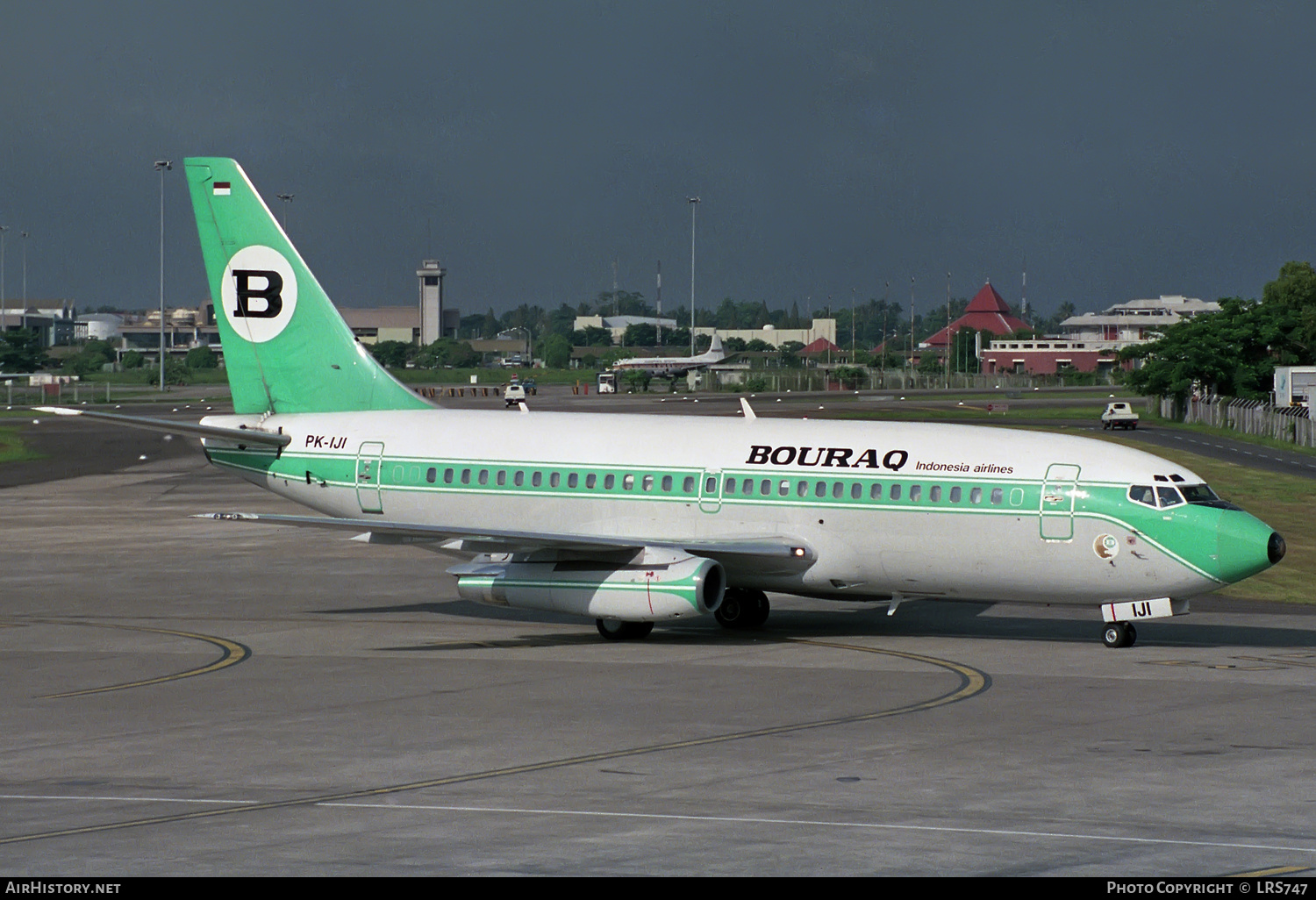 Aircraft Photo of PK-IJI | Boeing 737-230/Adv | Bouraq Indonesia Airlines | AirHistory.net #243145