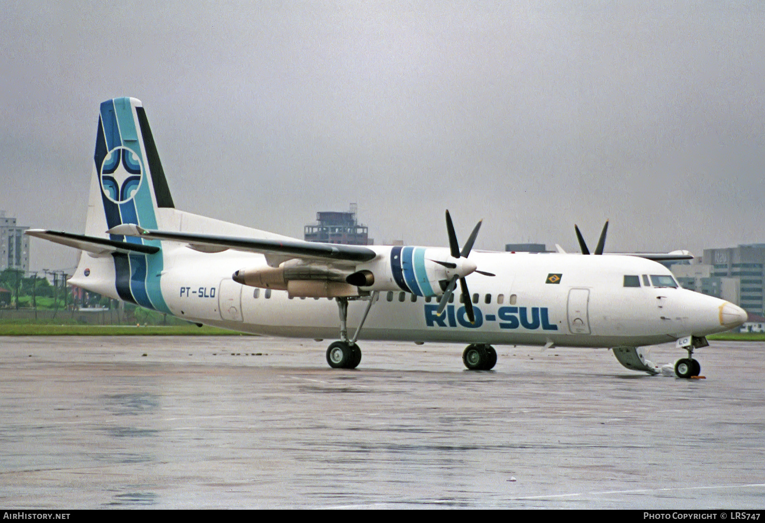 Aircraft Photo of PT-SLO | Fokker 50 | Rio-Sul | AirHistory.net #243151